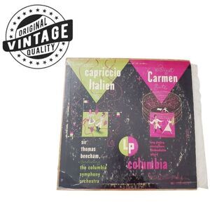 Vintage 50s Bizet , Tchaikovsky The Columbia Symphony Orchestra LP